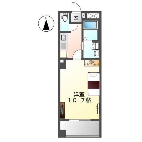リバパレス鶴舞 間取り図画像