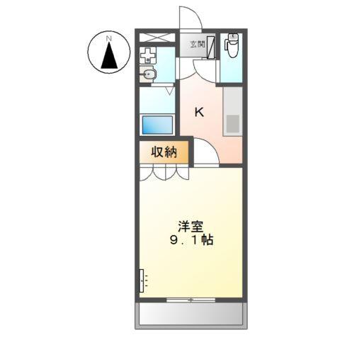 舞瑠夢 間取り図画像