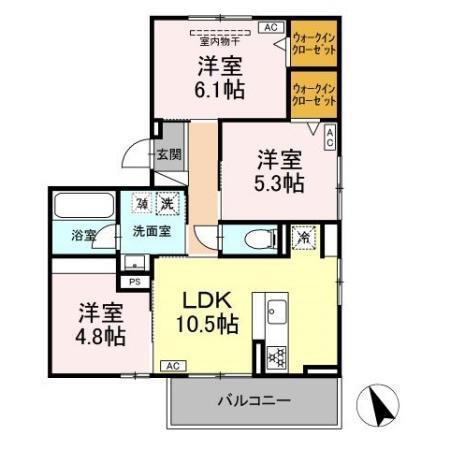  間取り図写真