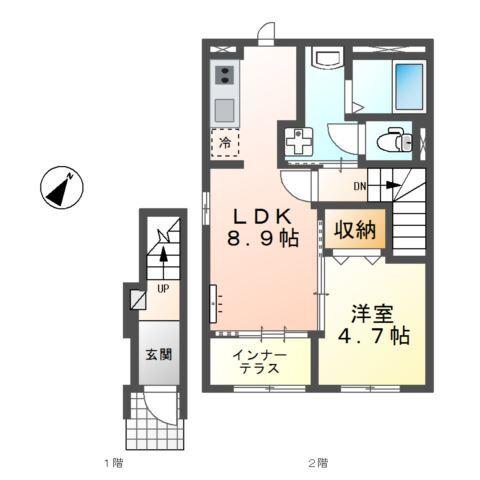  間取り図写真