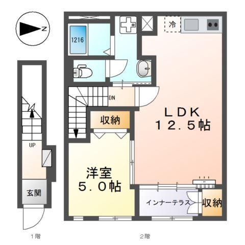 サンライズ 間取り図画像
