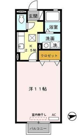 リビングタウン豊田桝塚（101） 間取り図画像