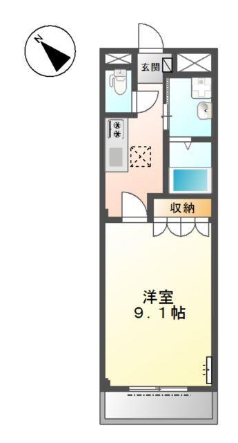 プルミエール小垣江 間取り図画像