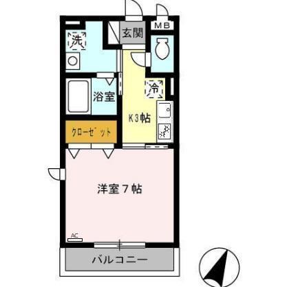 アルテール（206） 間取り図画像