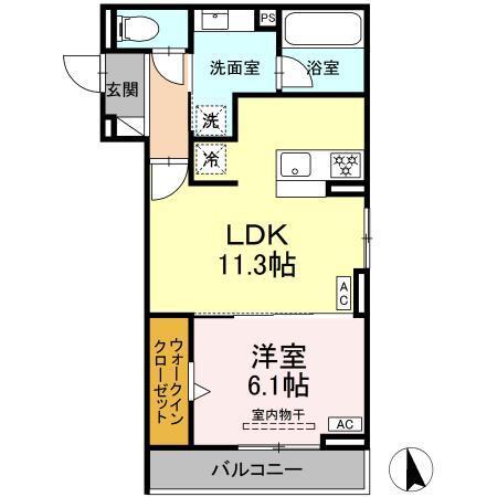 ホルン（302） 間取り図画像