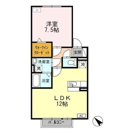 グリーン エクセルⅢ（205） 間取り図画像