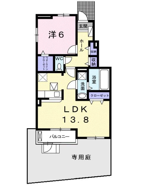 パークレジデンス（102） 間取り図画像