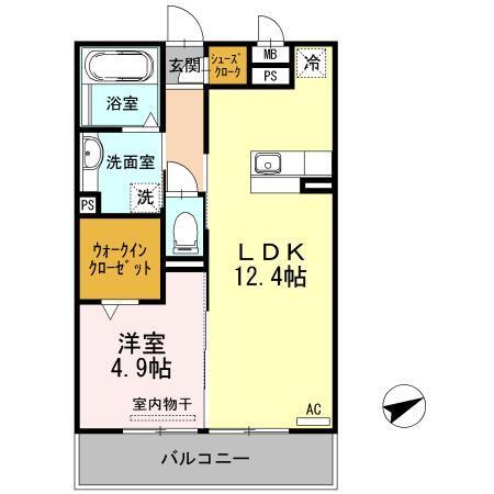 レ・セーナ（202） 間取り図画像