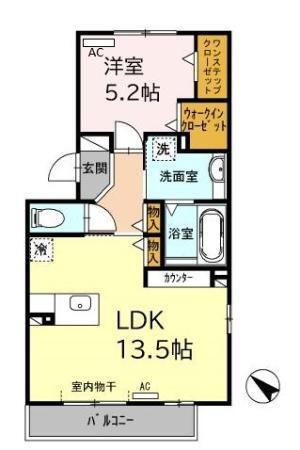 セジュール渋谷（201） 間取り図画像