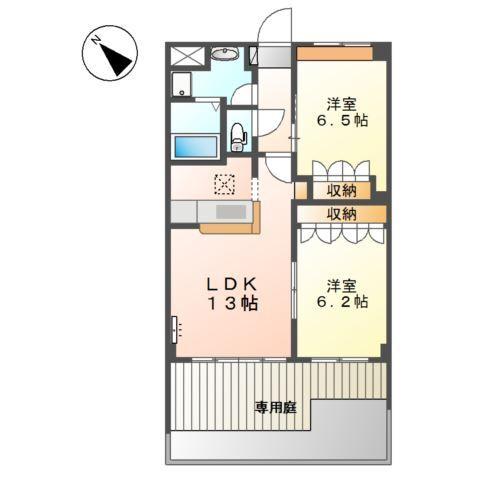 プランドール 間取り図画像