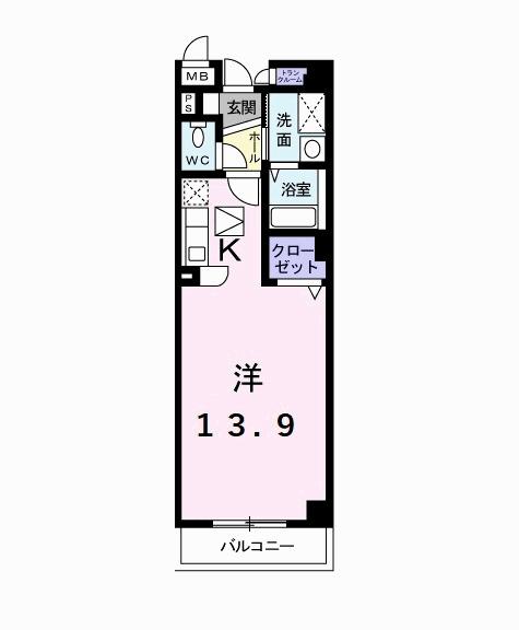 カーサ・ミレニアム（310） 間取り図画像