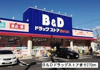 Ｂ＆Ｄドラッグストア豊が丘店：270m