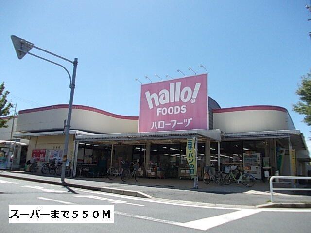ハローフーヅ：550m