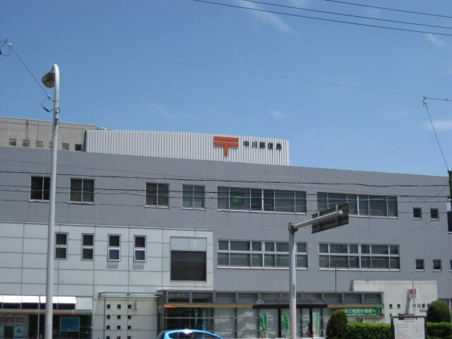 中川郵便局：1444m