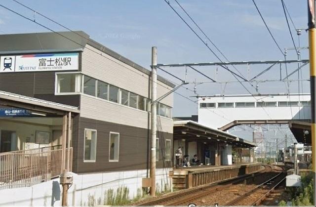 名鉄名古屋本線富士松駅：2600m