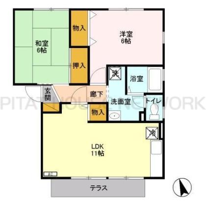  間取り図写真