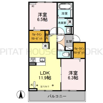  間取り図写真