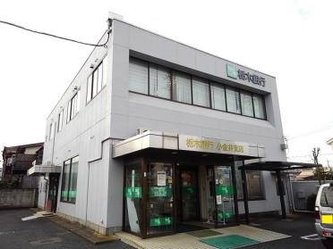 栃木銀行小金井支店：550m