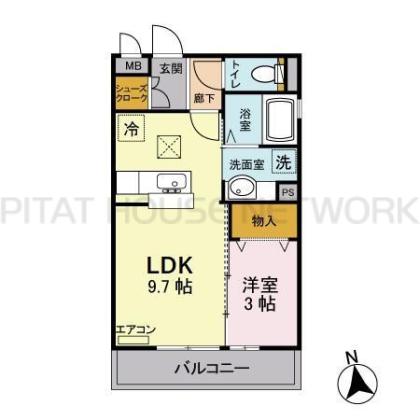  間取り図写真