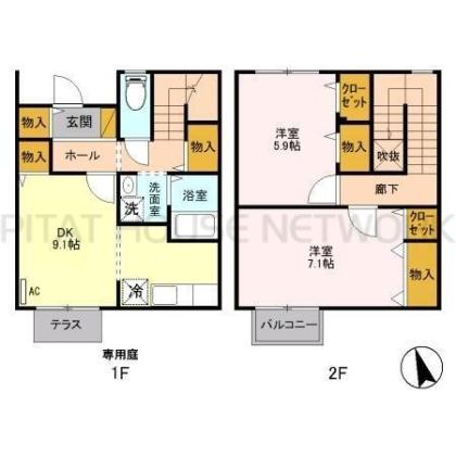  間取り図写真