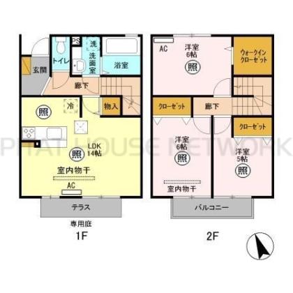  間取り図写真
