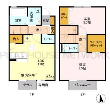  間取り図写真