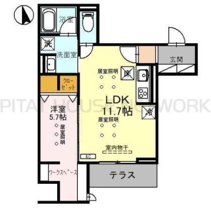  間取り図写真