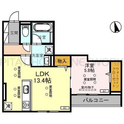 間取り図写真