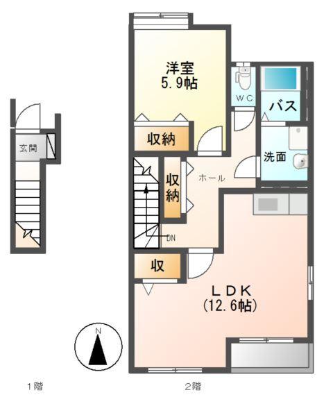  間取り図写真
