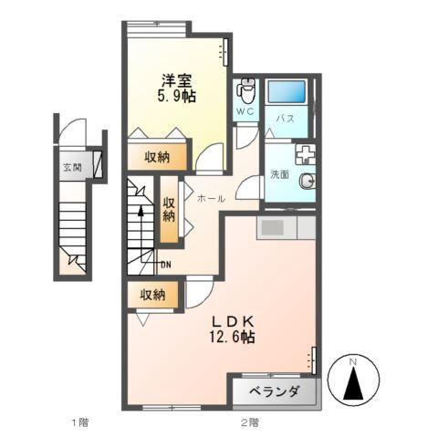  間取り図写真