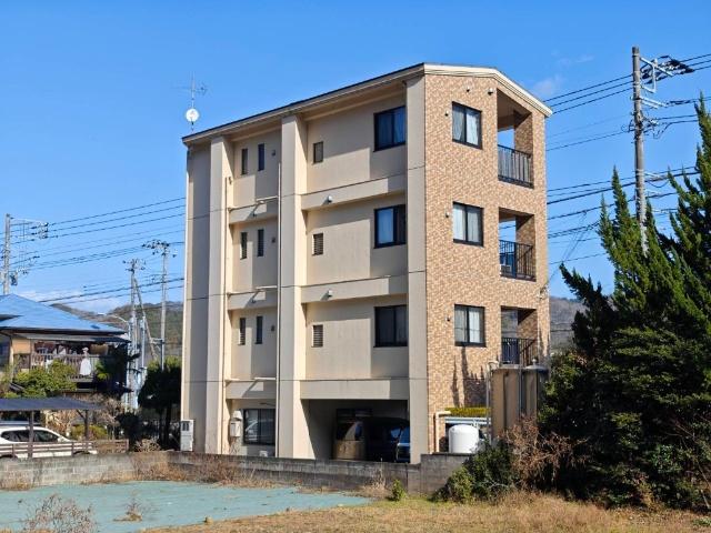 建物裏から見ても頑丈そうです