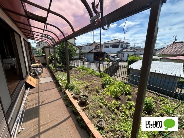 沼津市東椎路　中古戸建 庭