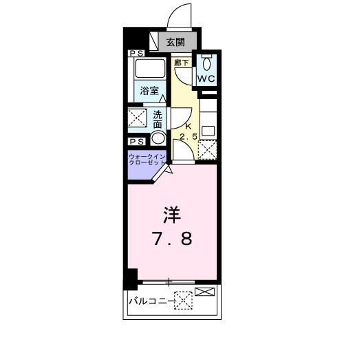 エバーハイム畝傍（207） 間取り図画像