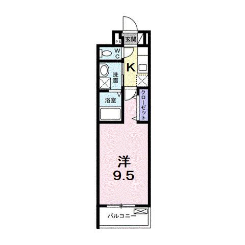 ガルデニア　Ⅱ（302） 間取り図画像