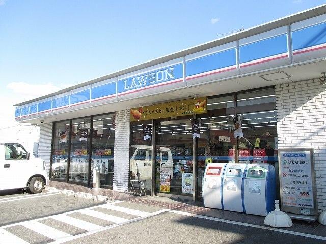 ローソン坊城駅前店：400m