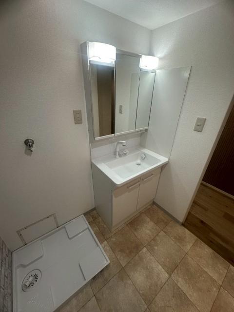 日興あやめ池スカイマンション　中古マンション 洗面