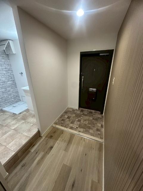 日興あやめ池スカイマンション　中古マンション 玄関