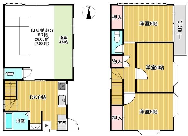  間取り図写真