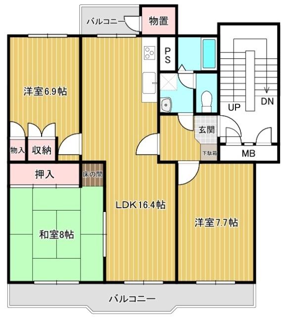  間取り図写真