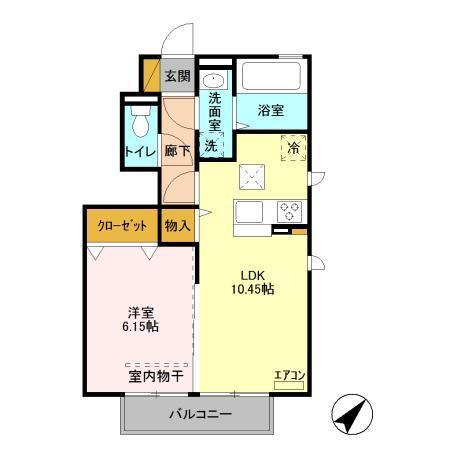 ルミエール（101） 間取り図画像
