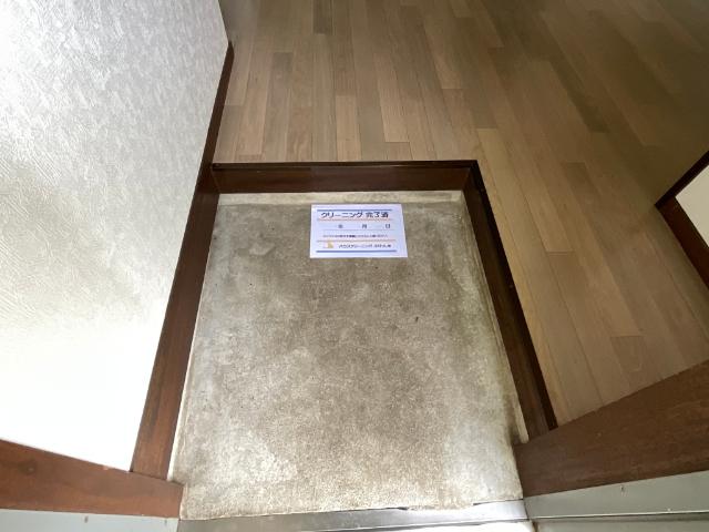 茂原市上茂原アパート 玄関
