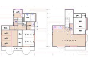 伊東市富戸中古戸建 間取り図画像