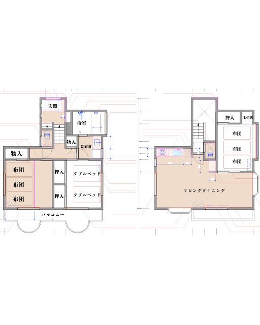 伊東市富戸中古戸建 間取り図画像