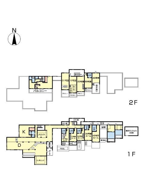 IZUKOGEN Luxury Hotel 間取り図画像