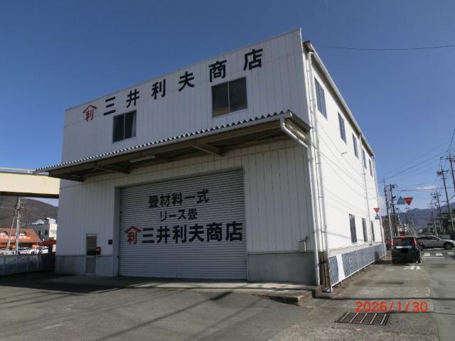 甲府市上阿原町　売り倉庫 外観