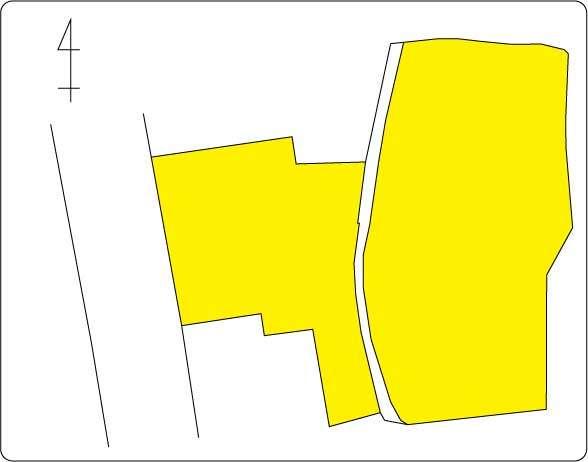 甲府市千塚3丁目　売地 区画図