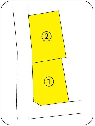 甲府市山宮町全２区画分譲地　区画２ 区画図