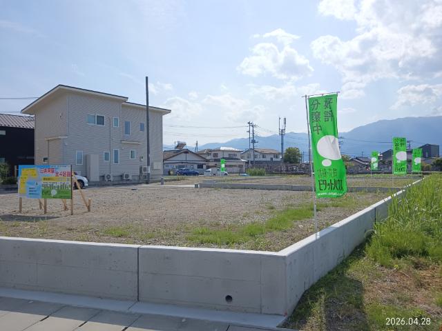 中央市臼井阿原全4区画分譲地　区画4 土地画像