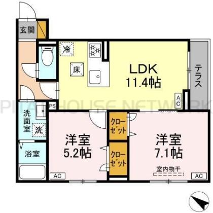  間取り図写真