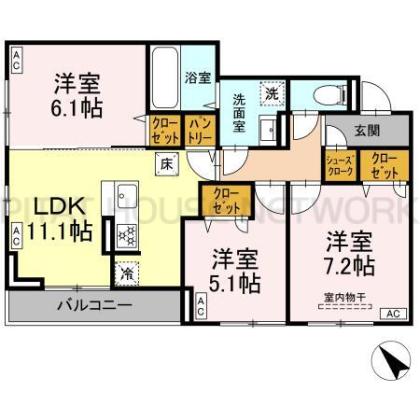  間取り図写真